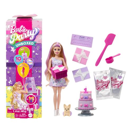 Barbie reveal party unboxed