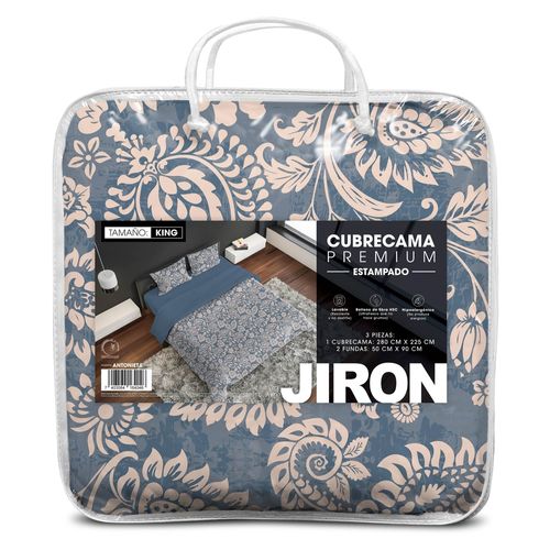 Jiron Cubrecama Antonieta Full King