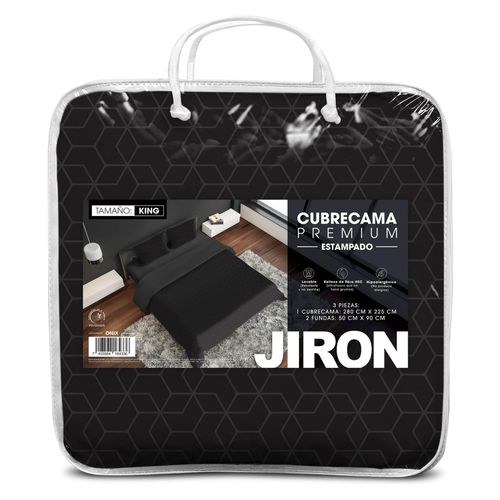 Jiron Cubrecama Onix Full King
