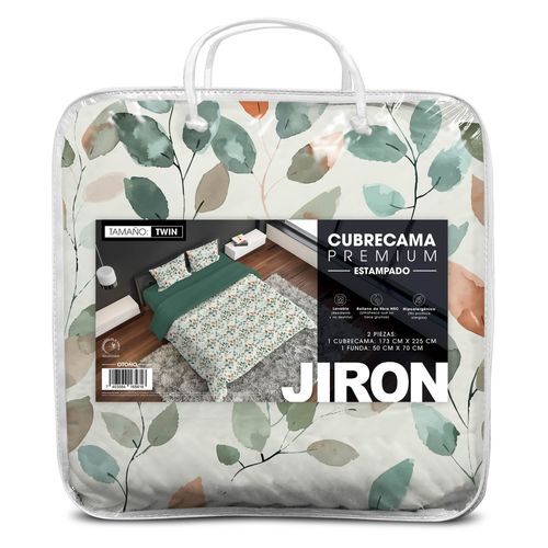 Jiron Cubrecama Otono Twin