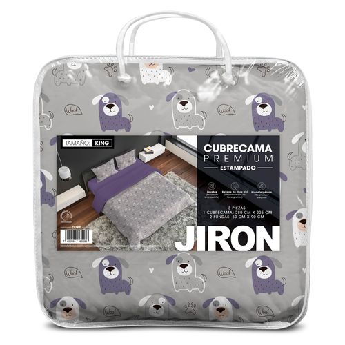 Jiron Cubrecama Duke Full King