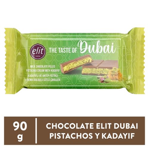 Chocolates Elit Chocolate Elit Barra Dubai Conleche 90g