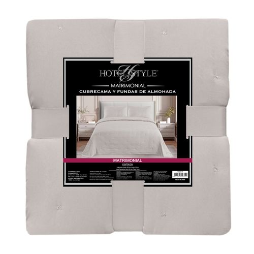 Colchas y Edredones Hotel Style Set Cubrecama Hotel Style Full