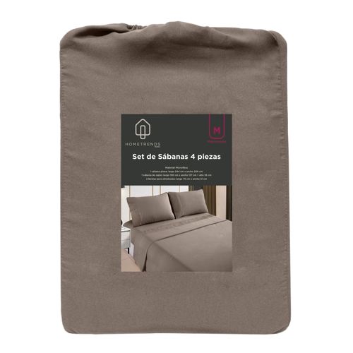 Protectores y Sábanas Home Trends Set De Sabanas De Mf Hometrends Full