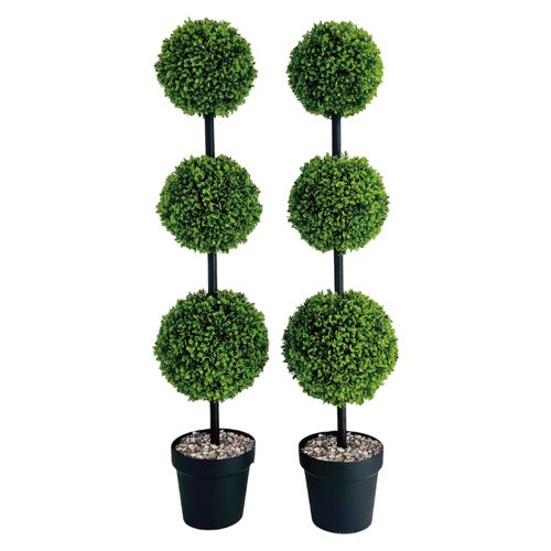 Macetas Home Trends Ht Set De 2 Arboles 100cm