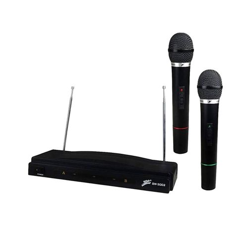 Micrófono Studio Z inalámbrico doble canal GW-3002