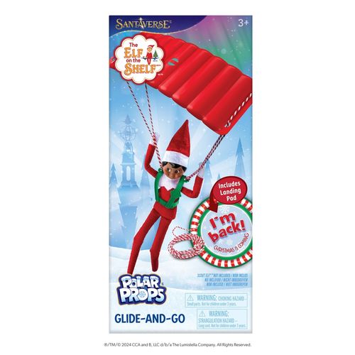 Juguete Elf On The Shelf Duende En Paracaida Rojo