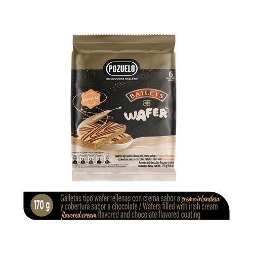Galleta Pozuelo Wafer Baileys - 170 g