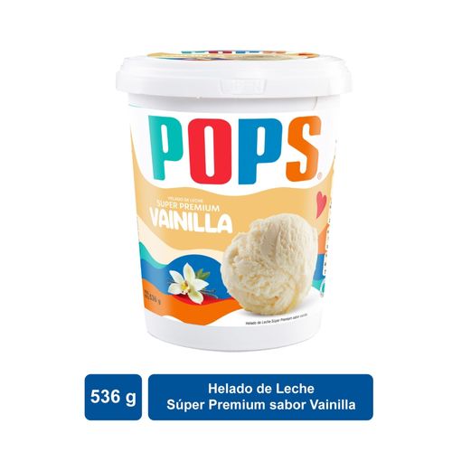 Helado Pops Vainilla - 536 g