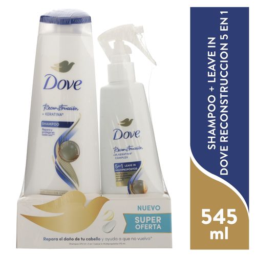 Dove Sh Reco Compl 370ml Mul 175ml 545ml