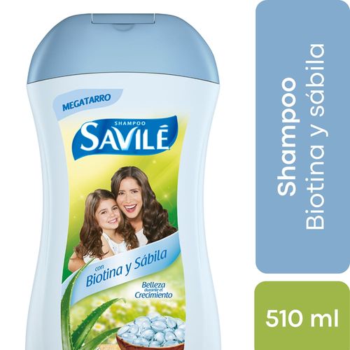 Shampoo Savile Biotina -550 ml