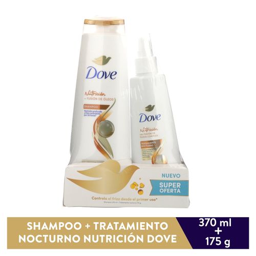Pack Dove 545ml Sh Oleo Nut 370ml Con Tr