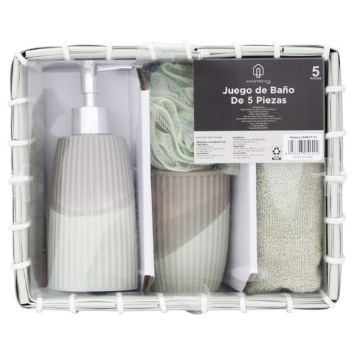 Set Accesorios Bano Ht 5 Pzas