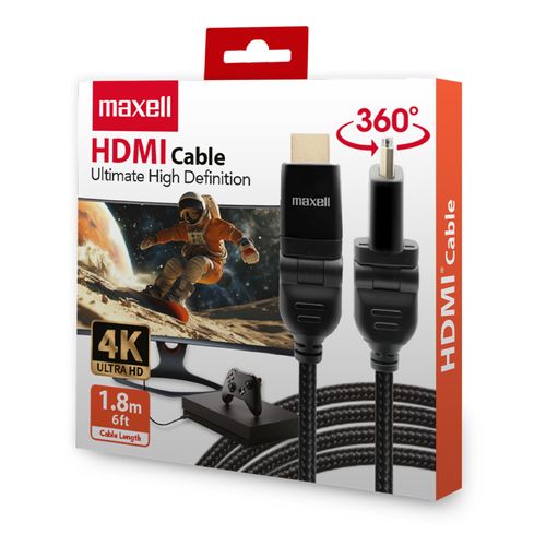 Cable Maxell entrelazado 360 hdmi 4k