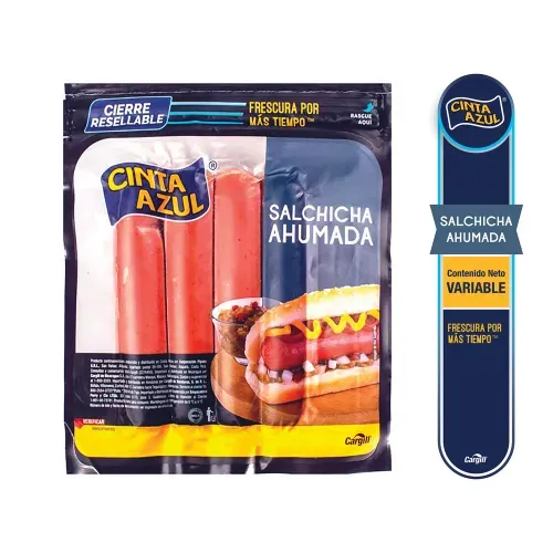 Salchicha Cinta Azul Ahumada - 480 g