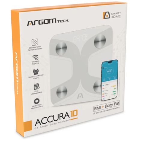 Pesa Argom accura 10 analizador corporal inteligente