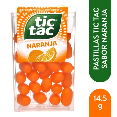 Tic Tac Pasti Naranja 14.5 Gr