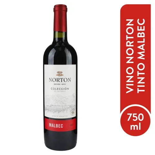 Vino Norton Colec Tin Malbec 750 Ml