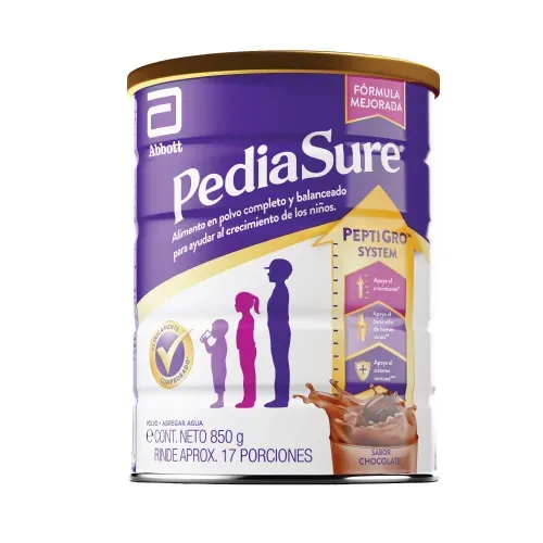 Alimento en polvo Pediasure sabor chocolate -850 g