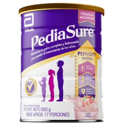 Alimento en polvo Pediasure sabor fresa -850 g