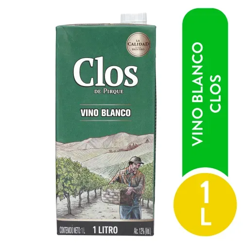 Vino Clos De Pirque Blanco - 1000ml