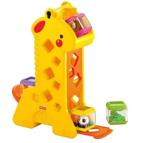Juguete Fisher Price jirafa blocos sorpresa