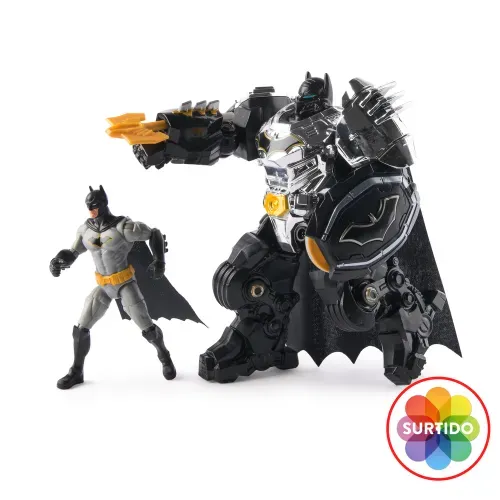 Figura DC Metal Force Armor Attack 6" Surtido