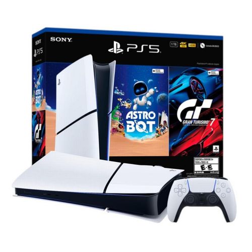 Consola videojuegos SONY play station 5 digital combo AB+GT7
