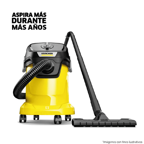 Aspiradora Karcher KWD3 seco/húmedo capacidad - 7L