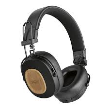 Audífonos House of Marley inalámbrico BT y cable negro Positve Vibration reddim