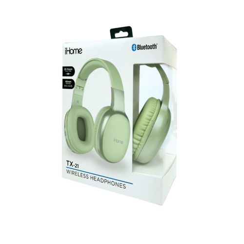 Audífonos IHome diadema color menta HM-AU-BO-201-MT