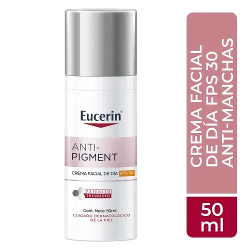 Crema facial hidratante Eucerin para dia antipigmento 30 fps - 50 ml
