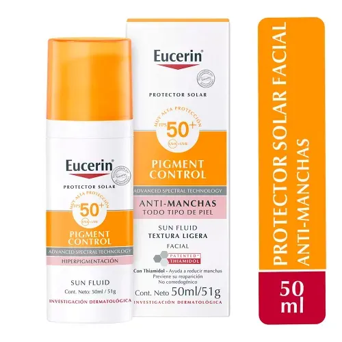 Protector solar Eucerin pigment control Fps50 - 50 ml