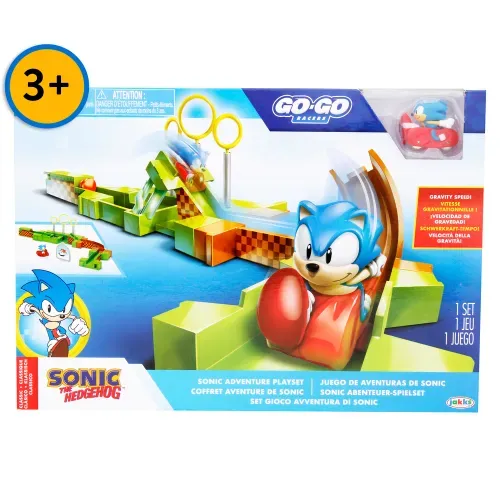 Figura Sonic Go Go Racers Plays Sonic Tail plástico