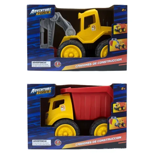 Juguete Adventure Force Blue camiones de construccion plástico