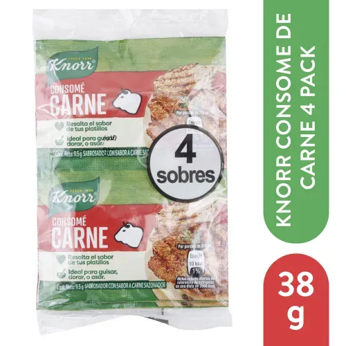 Consomé Knorr Carne - 38 g