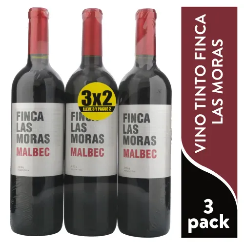 Sidras Finca Las Moras Vino Finca Las Moras Malbec 3x 2250 ml