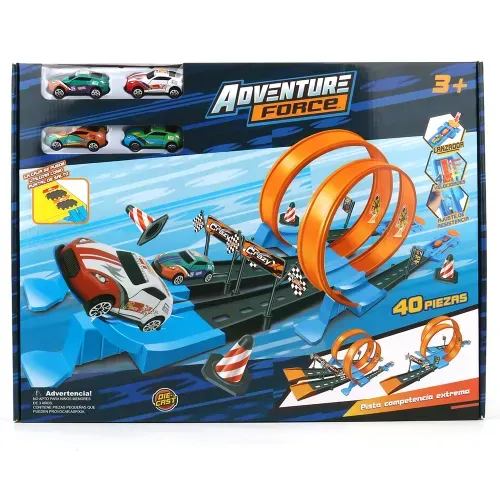 Pista de carreras Adventure Force 3 en 1