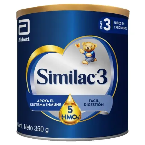 Fórmula Similac 3 Hmo Apoya El Sistema Inmune - 350 g