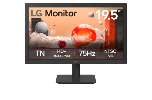 Monitor LG Gaming 19.5” HD+ 75Hz fluidez y precisión para tus partidas