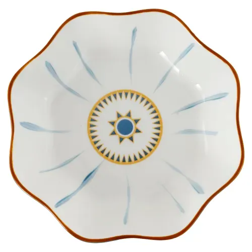 Bowl Mainstays de porcelana color azul