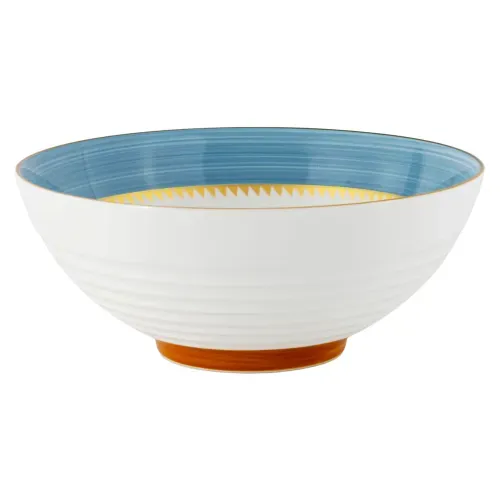 Bowl Mainstays Porcelana Color Azul