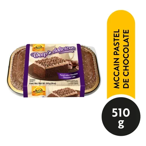 Pastel Congelado McCain Chocolate - 510 g