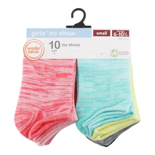 Ropa Interior y Pijamas De Niñas Wonder Nation 10p Calce Cas No Show Wonder Nation 1293