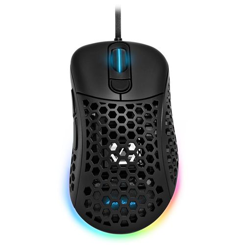 Mouse gaming Sharkoon Light² 200 RGB alámbrico sensor 16000 DPI ultra ligero 62g 6 botones programables