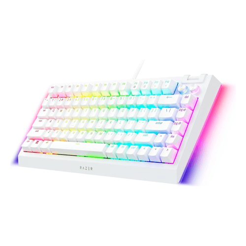 Teclado gaming Razer BlackWidow V4 mecánico RGB alámbrico USB inglés RZ03-05001700-R3M1