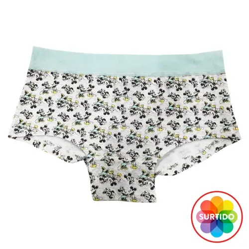 Pantaleta Disney, 2 Pack Niña -talla 10 al 16