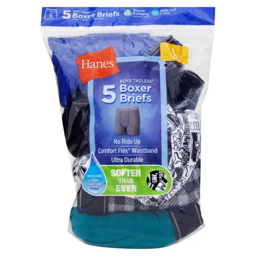 P4 Calzoncillo Nino Hanes Surtido S