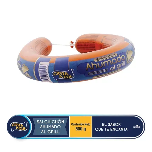 Salchichón Cinta Azul Ahumado al Grill - 500 g