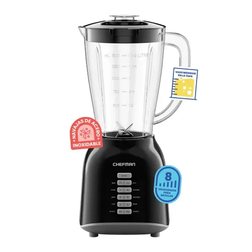 Licuadora Chefman RJ27-15-PJ-MX 400 Watts